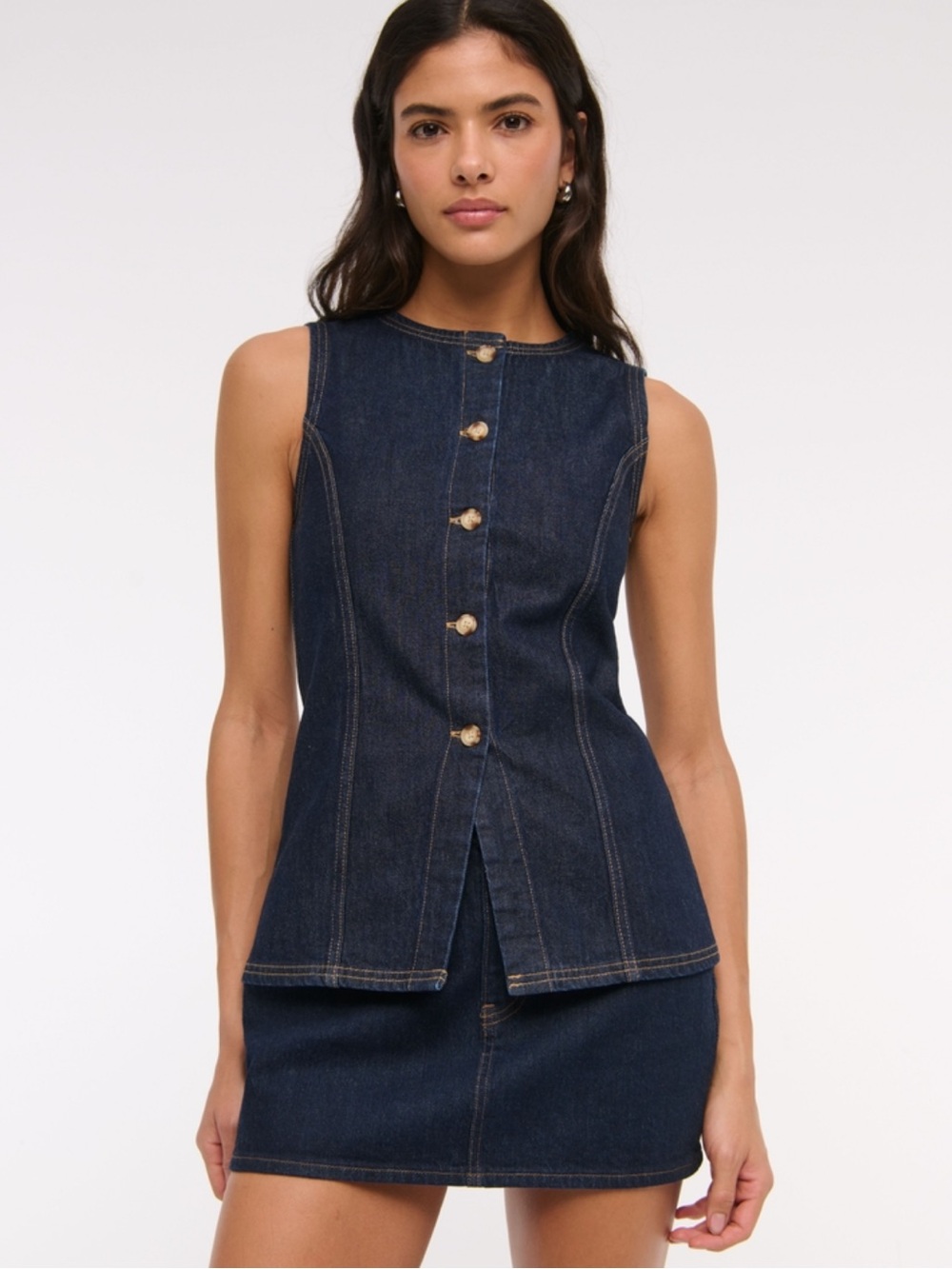 Demin Vest